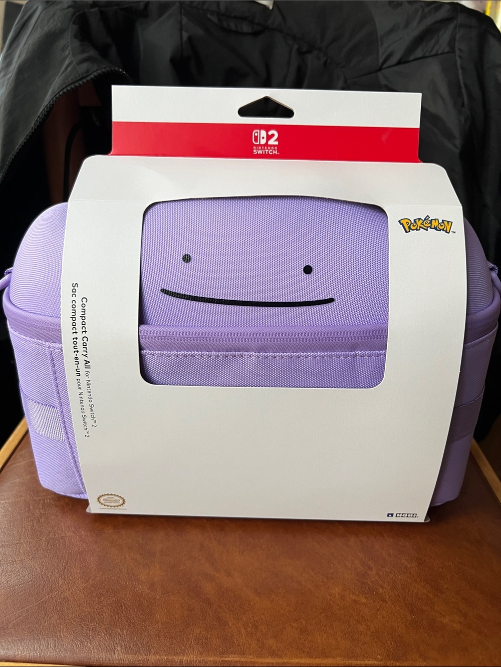 BNWT Hori Ditto Purple Compact Carry All Case for Nintendo Switch
